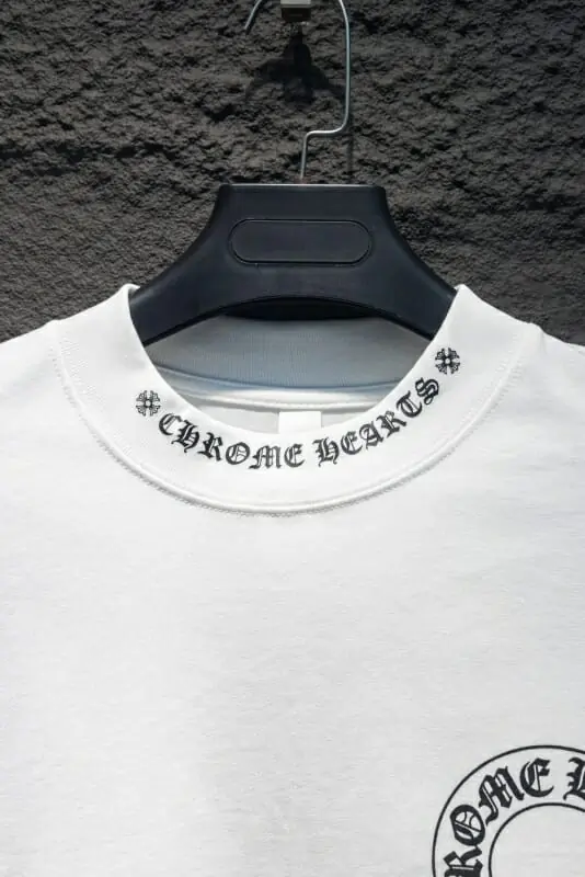 chrome hearts t-shirt manches longues pour unisexe s_1242a012